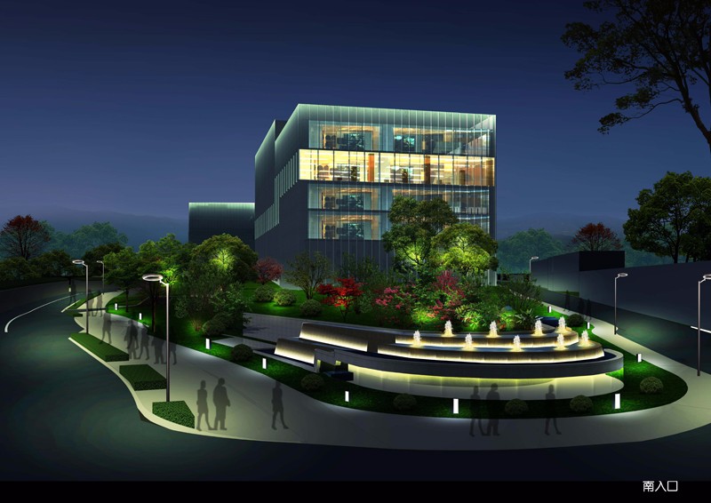 中南大學科（kē）技園照明設計方案