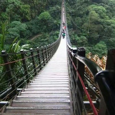 木質吊橋