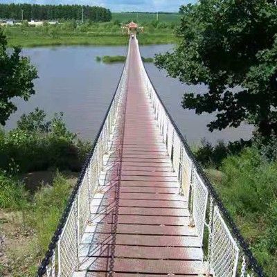 木質吊橋