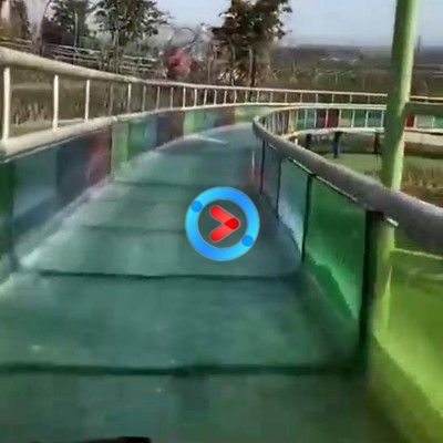 玻璃水滑道